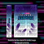 Pokemon Silver Tempest master set checklist vinyl sticker kit, sheet 2, Portal Customs