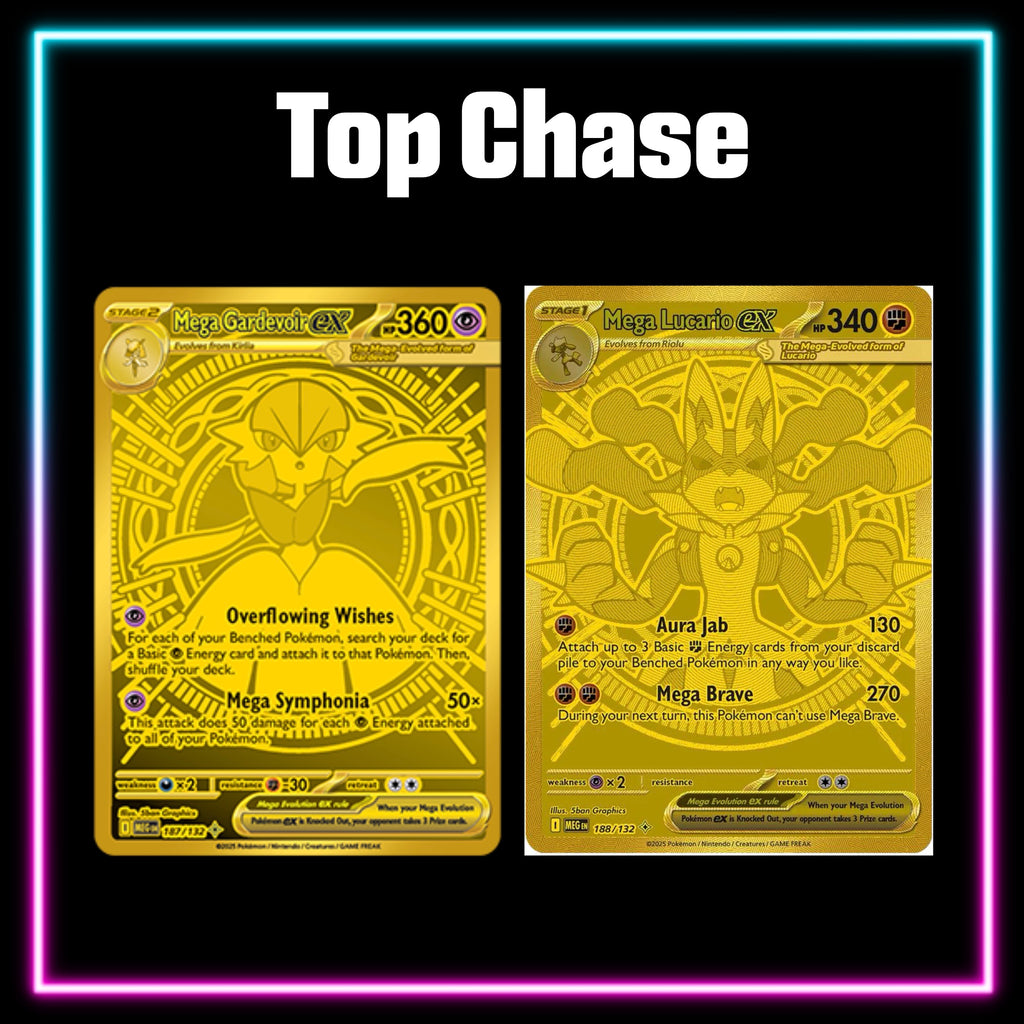 Pokemon Mega Evolutions master set checklist vinyl sticker kit, sheet 6, Portal Customs