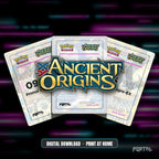 Pokemon Ancient Origins master set placeholders, digital download, Portal TCG