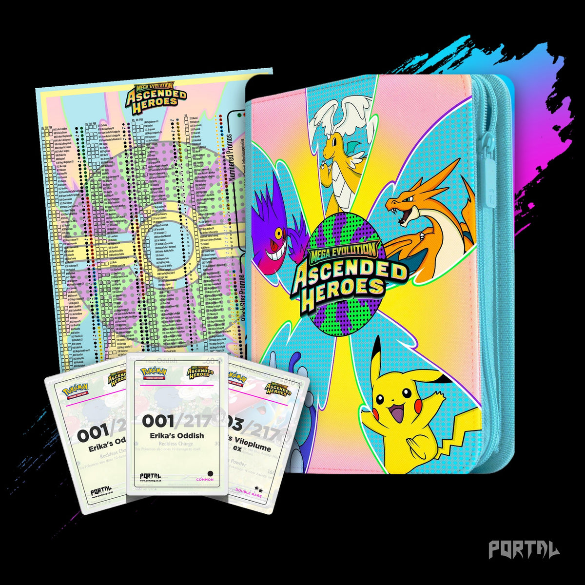 Pokemon Ascended Heroes master set bundle, everything included, Portal TCG