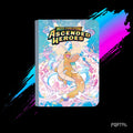 Pokemon Ascended Heroes Mega Dragonite premium binder, front cover with set logo, Portal TCG