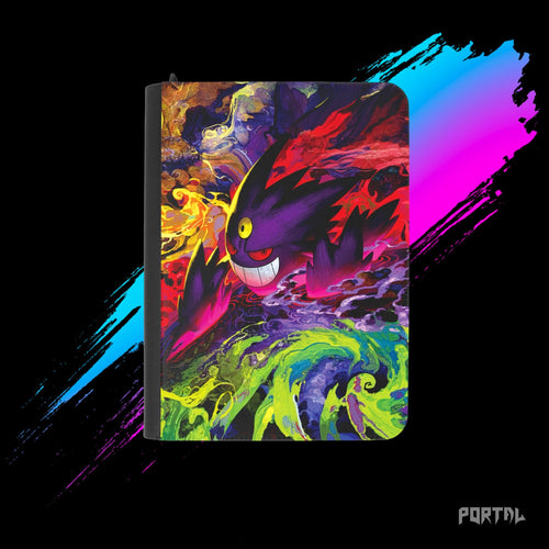 Pokemon Ascended Heroes Mega Gengar premium binder, front cover without set logo, Portal TCG