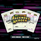 Pokemon Ascended Heroes Mega Gengar premium collector's bundle, digital placeholders, Portal TCG