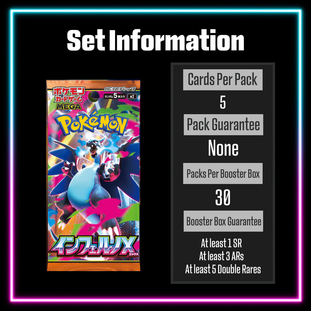 Pokemon Inferno X Japanese master set checklist vinyl sticker kit, sheet 6, Portal Customs