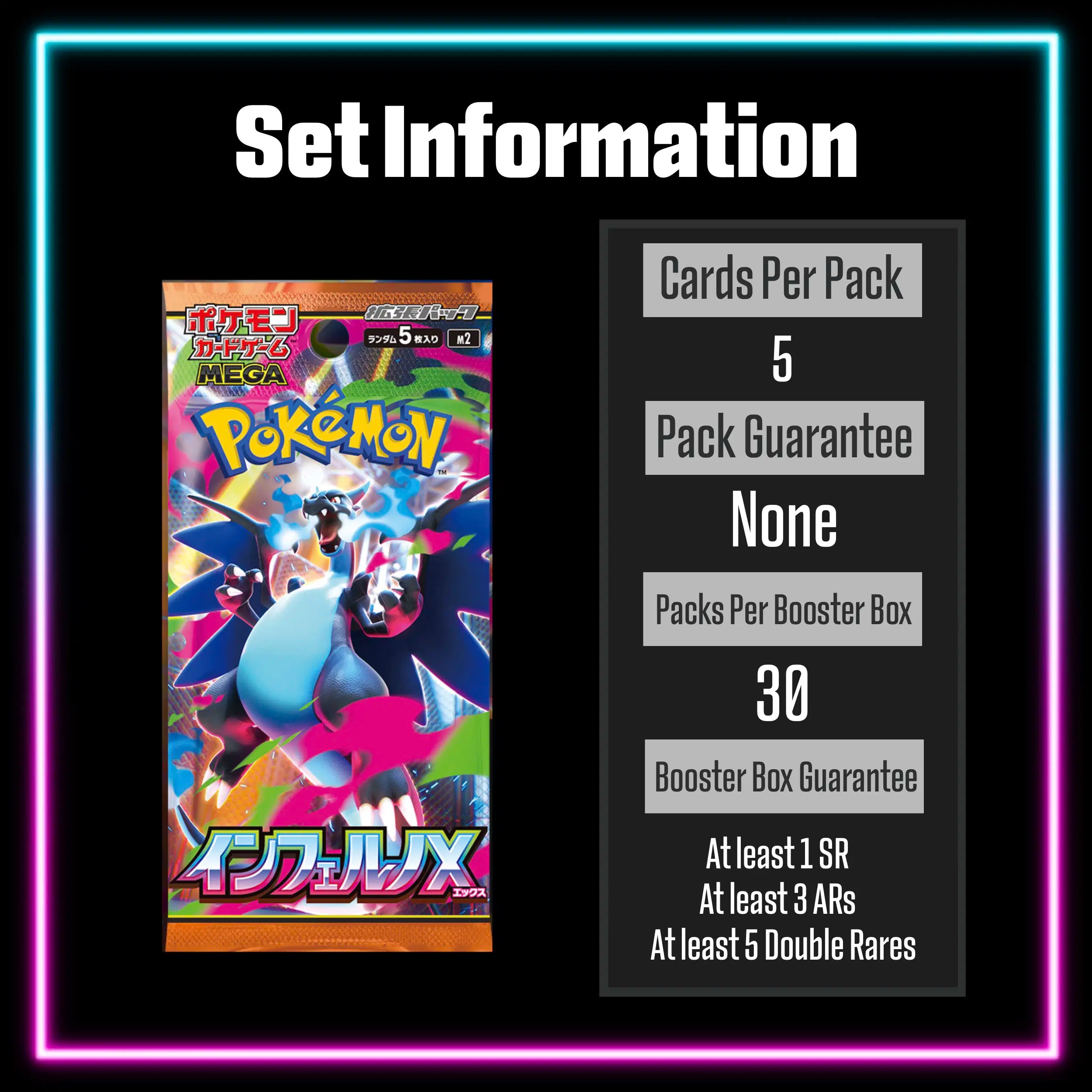 Pokemon Inferno X Japanese master set checklist vinyl sticker kit, sheet 6, Portal Customs