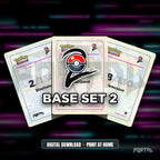 Pokemon Base Set 2 master set placeholders, digital download, Portal TCG