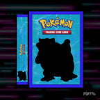 Pokemon Base Set master set checklist kit, Blastoise cover and spine, Portal TCG