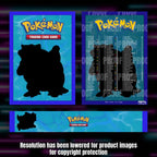 Pokemon Base Set master set checklist kit, Blastoise full kit with cover, spine and checklist, Portal TCG