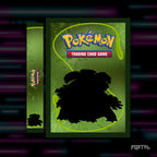 Pokemon Base Set master set checklist kit, Venusaur cover and spine, Portal TCG