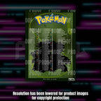 Pokemon Base Set master set checklist kit, Venusaur checklist sheet, Portal TCG