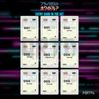 Black Bolt placeholder cards laid out in a nine pocket binder page