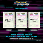 Pokemon BREAKthrough master set placeholders, every print included, Portal TCG