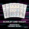 Scarlet and Violet era bundle placeholders, digital download
