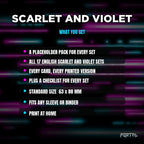 What you get in the Scarlet and Violet era bundle