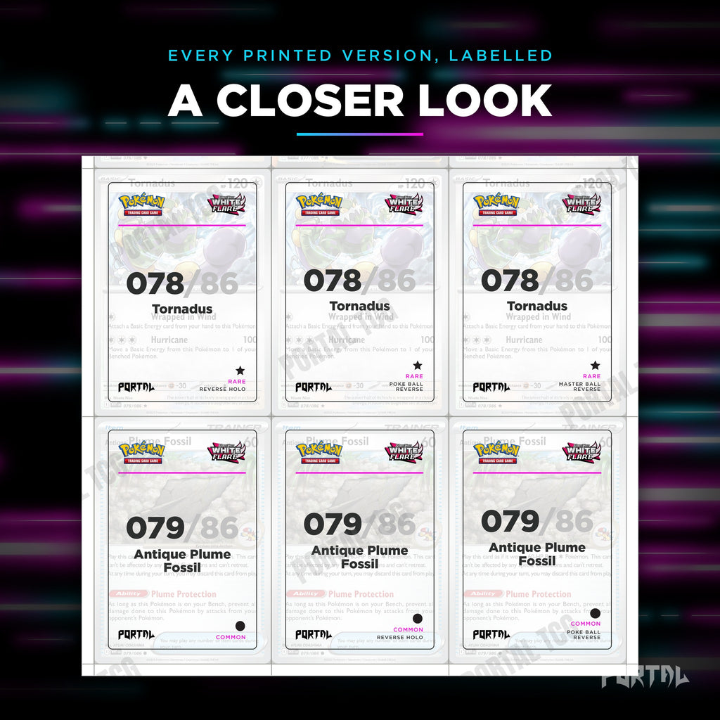 Close up of one Scarlet and Violet era bundle placeholder page