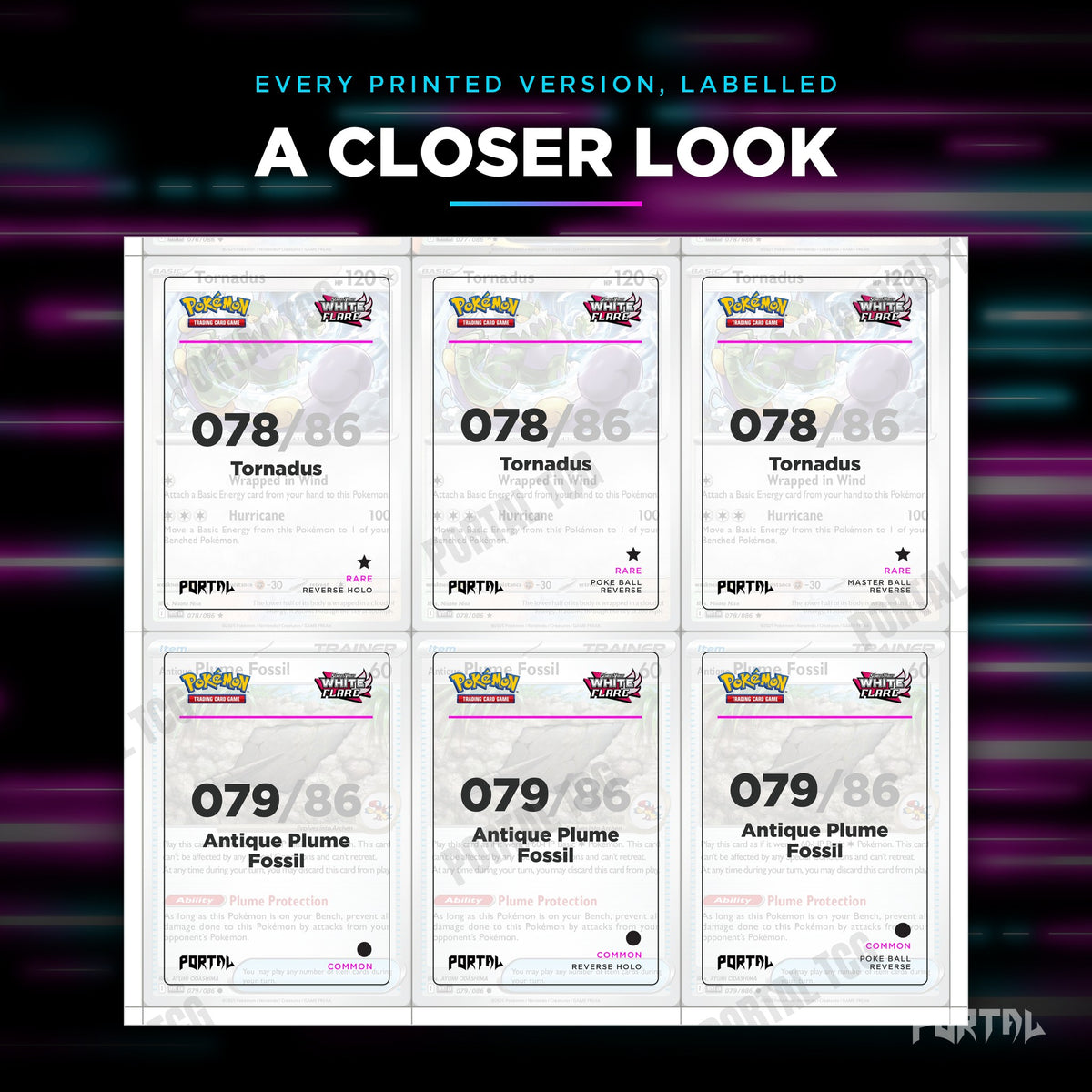Close up of one Scarlet and Violet era bundle placeholder page