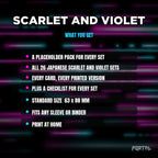 What you get in the Scarlet and Violet Japanese era bundle