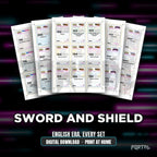 Sword and Shield era bundle placeholders, digital download