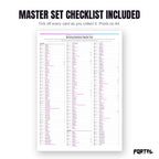 Pokemon Burning Shadows master set placeholders, the checklist included in the download, Portal TCG