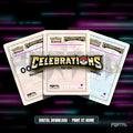 Celebrations master set placeholder cards, digital download, Portal TCG