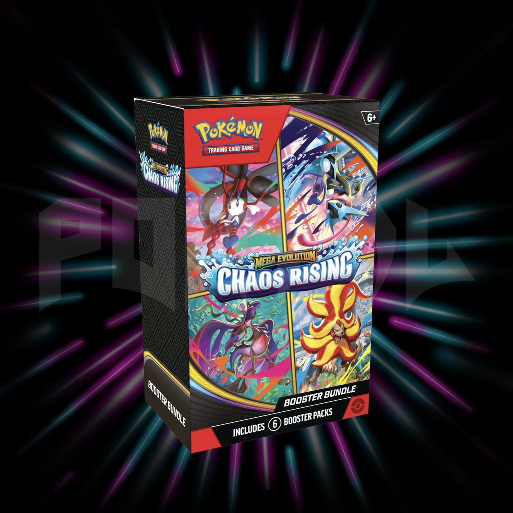 Pokemon Chaos Rising booster bundle, box front, Portal TCG