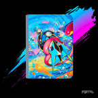 Pokemon Chaos Rising Mega Greninja premium collector's bundle, premium binder front cover without set logo, Portal TCG