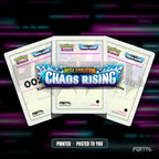 Chaos Rising master set placeholder cards, Portal TCG