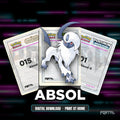 Absol character master set placeholders, digital download