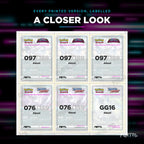 Close up of one Absol placeholder page
