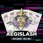 Aegislash character master set placeholders, digital download