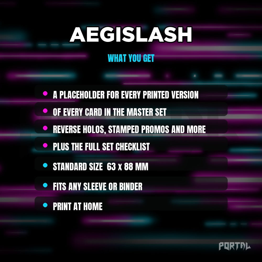 What you get in the Aegislash placeholder pack