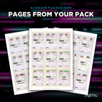 Pages from the Alakazam placeholder pack