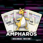 Ampharos character master set placeholders, digital download