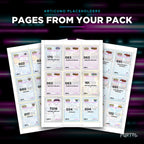 Pages from the Articuno placeholder pack