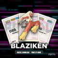 Blaziken character master set placeholders, digital download