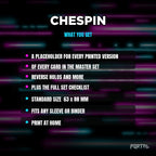 What you get in the Chespin placeholder pack