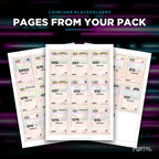 Pages from the Chimchar placeholder pack