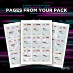 Pages from the Darkrai placeholder pack