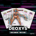 Deoxys character master set placeholders, digital download