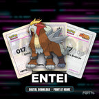 Entei character master set placeholders, digital download