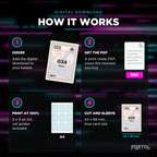 How the Entei placeholders work: order, download, print, cut