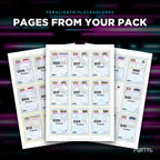 Pages from the Feraligatr placeholder pack