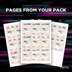 Pages from the Flareon placeholder pack