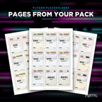 Pages from the Flygon placeholder pack