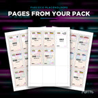 Pages from the Fuecoco placeholder pack