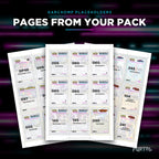 Pages from the Garchomp placeholder pack