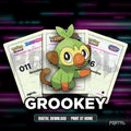 Grookey character master set placeholders, digital download