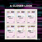 Close up of one Jigglypuff placeholder page
