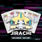 Jirachi character master set placeholders, digital download