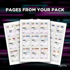 Pages from the Jirachi placeholder pack